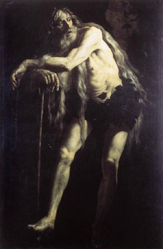 CARACCIOLO, Giovanni Battista St Onophrius fg France oil painting art